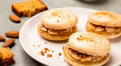 Macarons foie gras en gelée de vin jaune